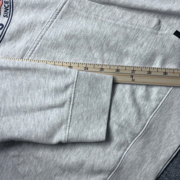 Vans Off The Wall Grey Palm Tree Graphic Hoodie Sweatshirt XL - Picture 7 of 11